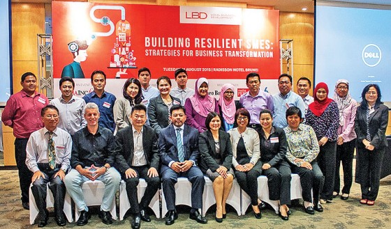 Participants, organisers and facilitators in a group photo. – DANIAL NORJIDI
